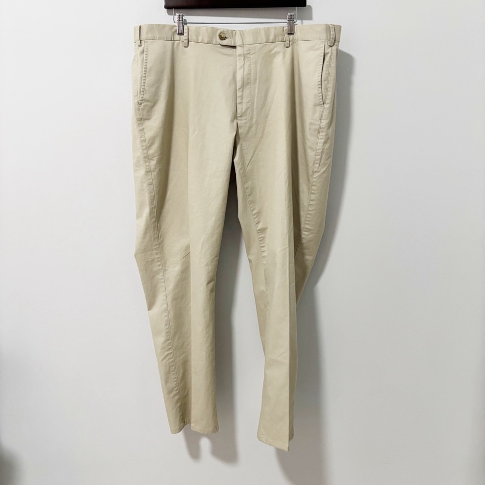 Peter Millar Men's Light Khaki Chinos